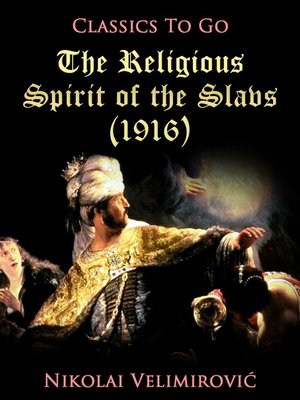 cover image of The Religious Spirit of the Slavs (1916)